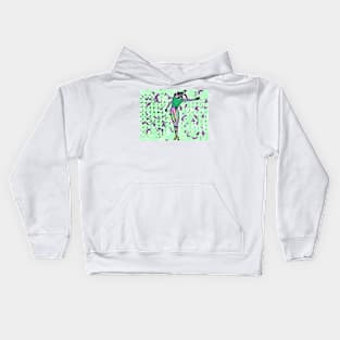 Feathers and Flowers Kids Hoodie